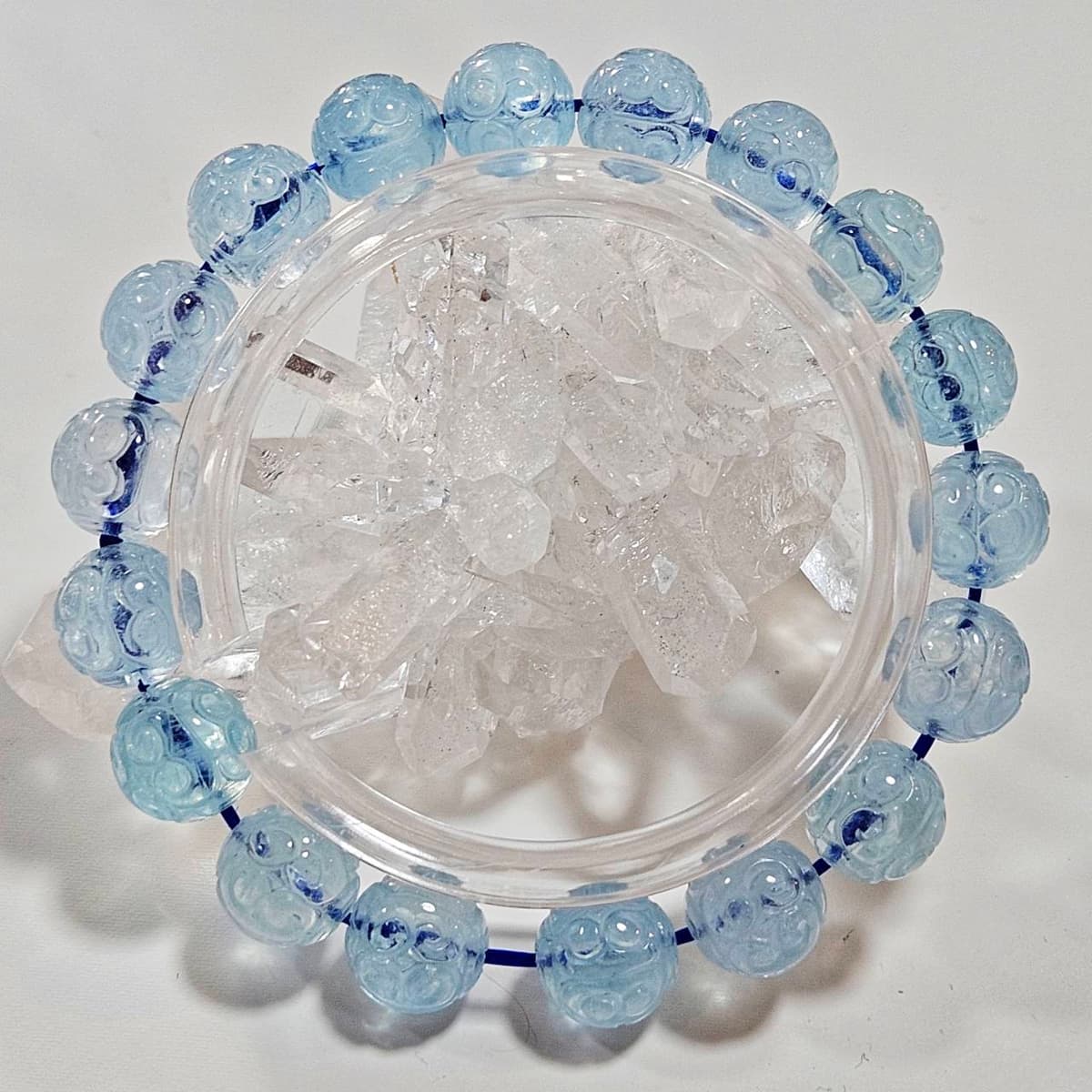 アクアマリンブレスレット