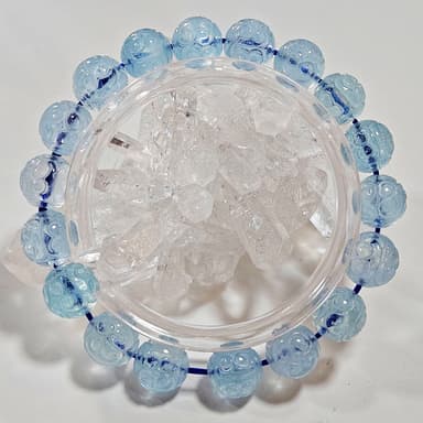 アクアマリンブレスレット