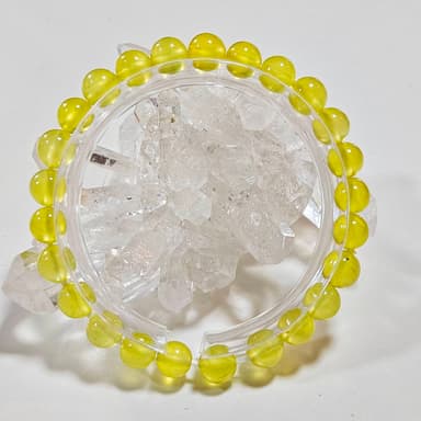 イエロージェードブレスレット