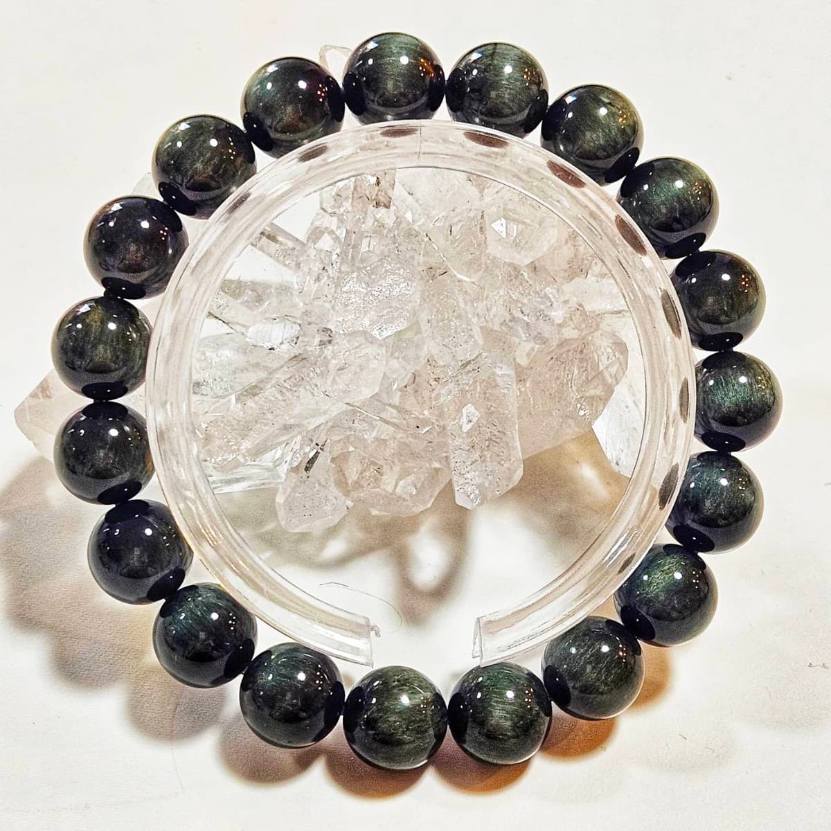 ラブラドライトブレスレット